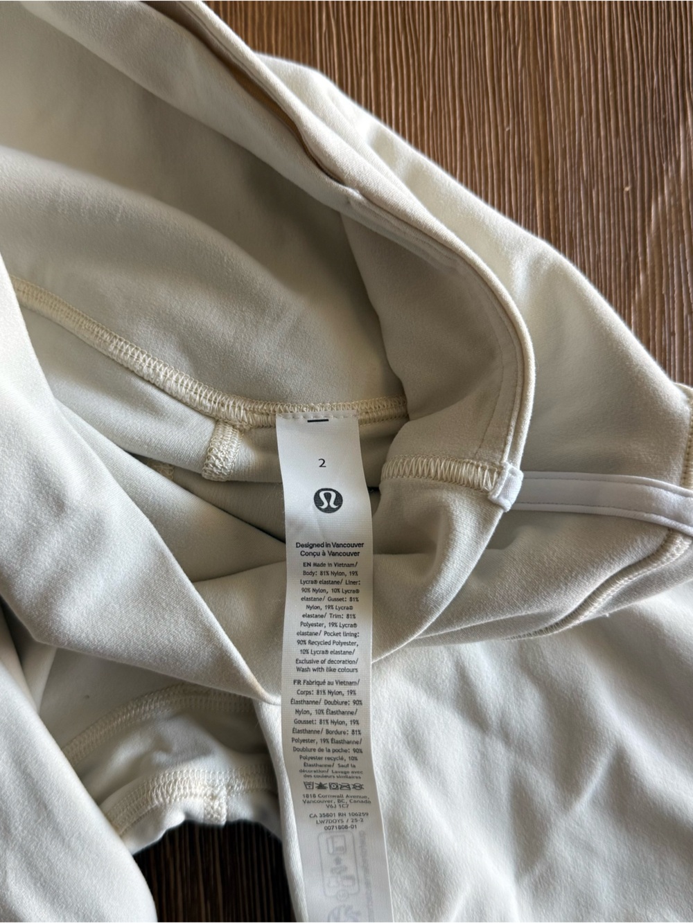 lululemon athletica align shorts Cream - Picture 3 of 4